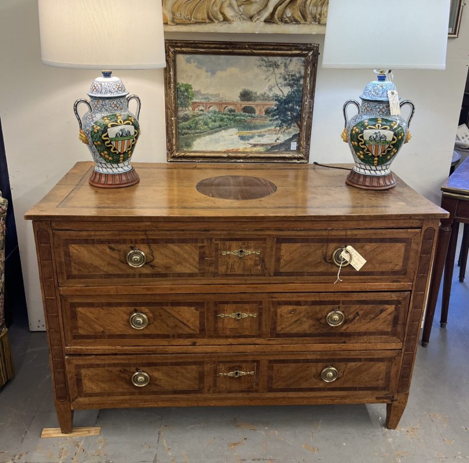 Neoclassical Inlaid Chest