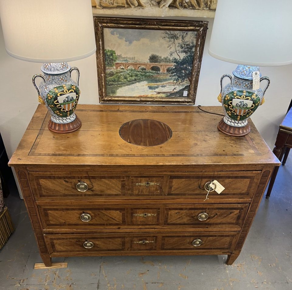 Neoclassical Inlaid Chest