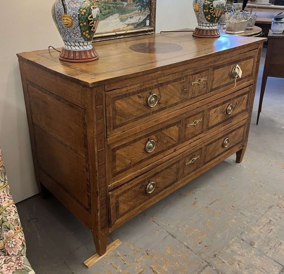 Neoclassical Inlaid Chest