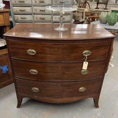 English Bow Front Chest