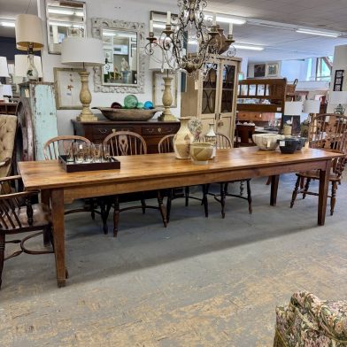 Long French Cherry Table
