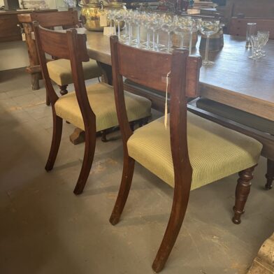 Set 6 Mahogany Chairs