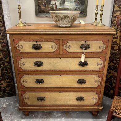 Painted Pine Chest