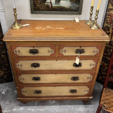 Painted Pine Chest