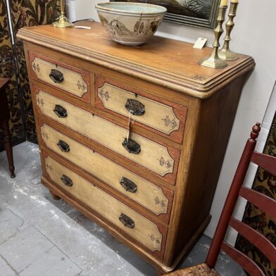 Painted Pine Chest