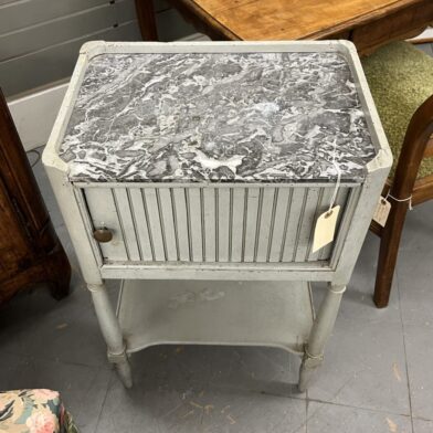 French Painted Bedside Table