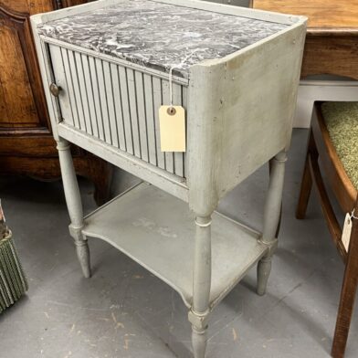French Painted Bedside Table
