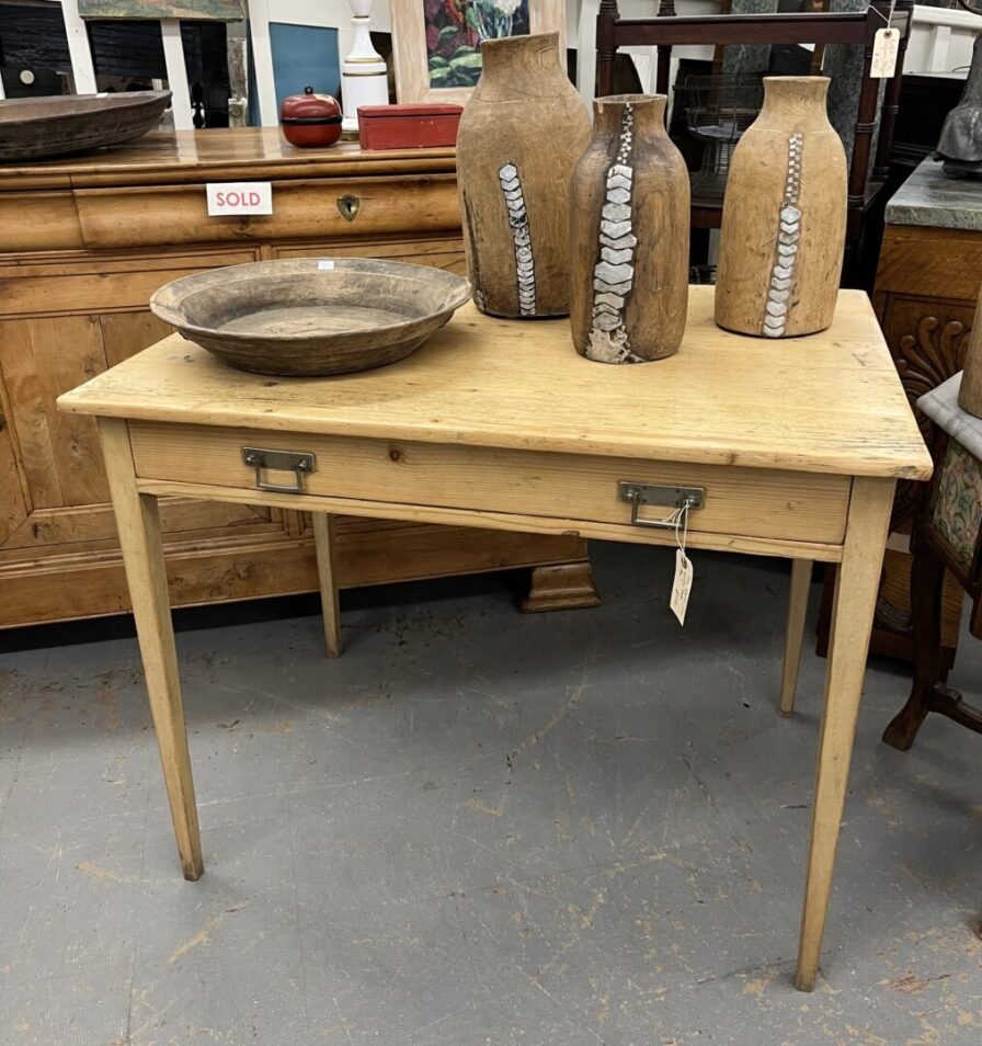Blonde Pine Writing Table