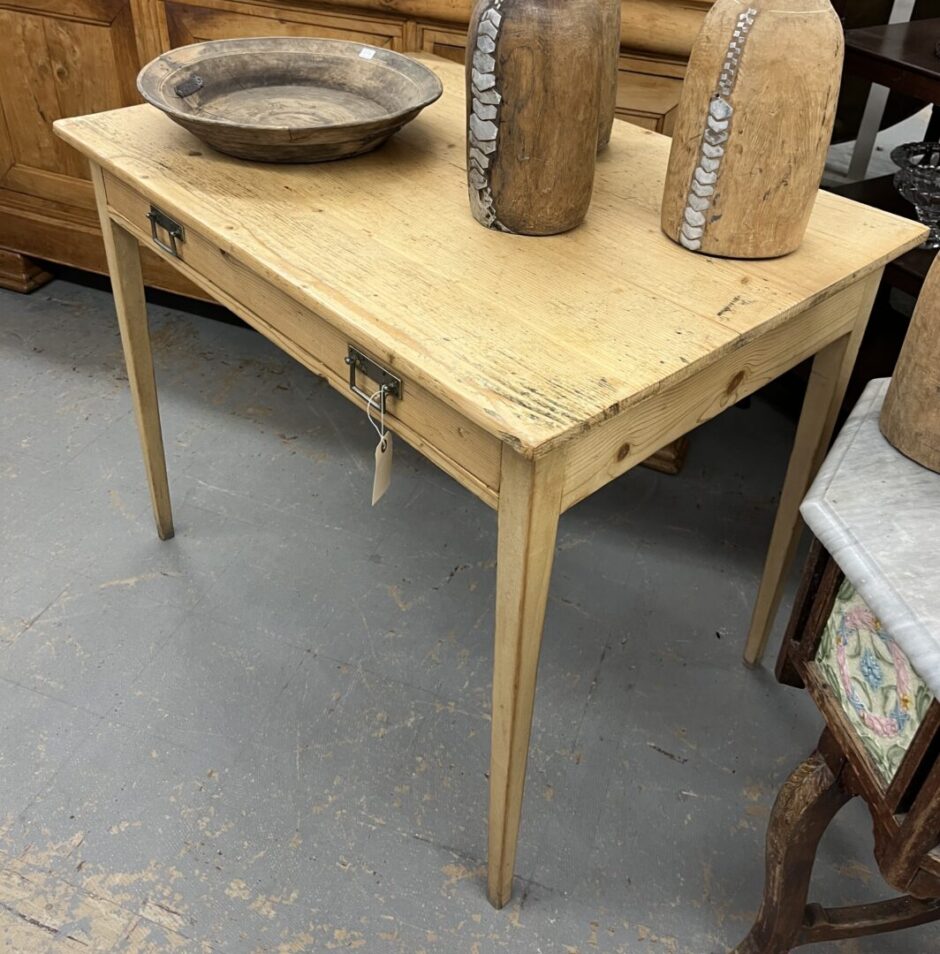 Blonde Pine Writing Table