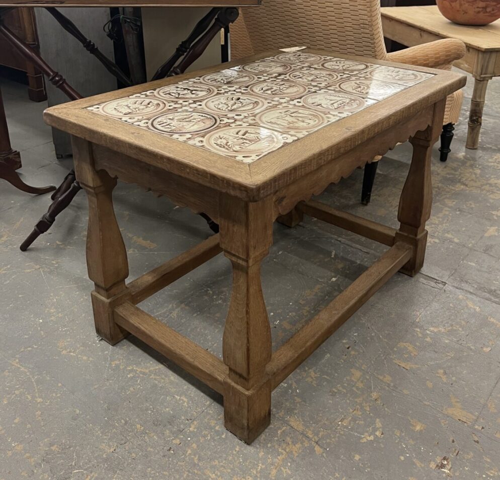 Tile Top Side Table
