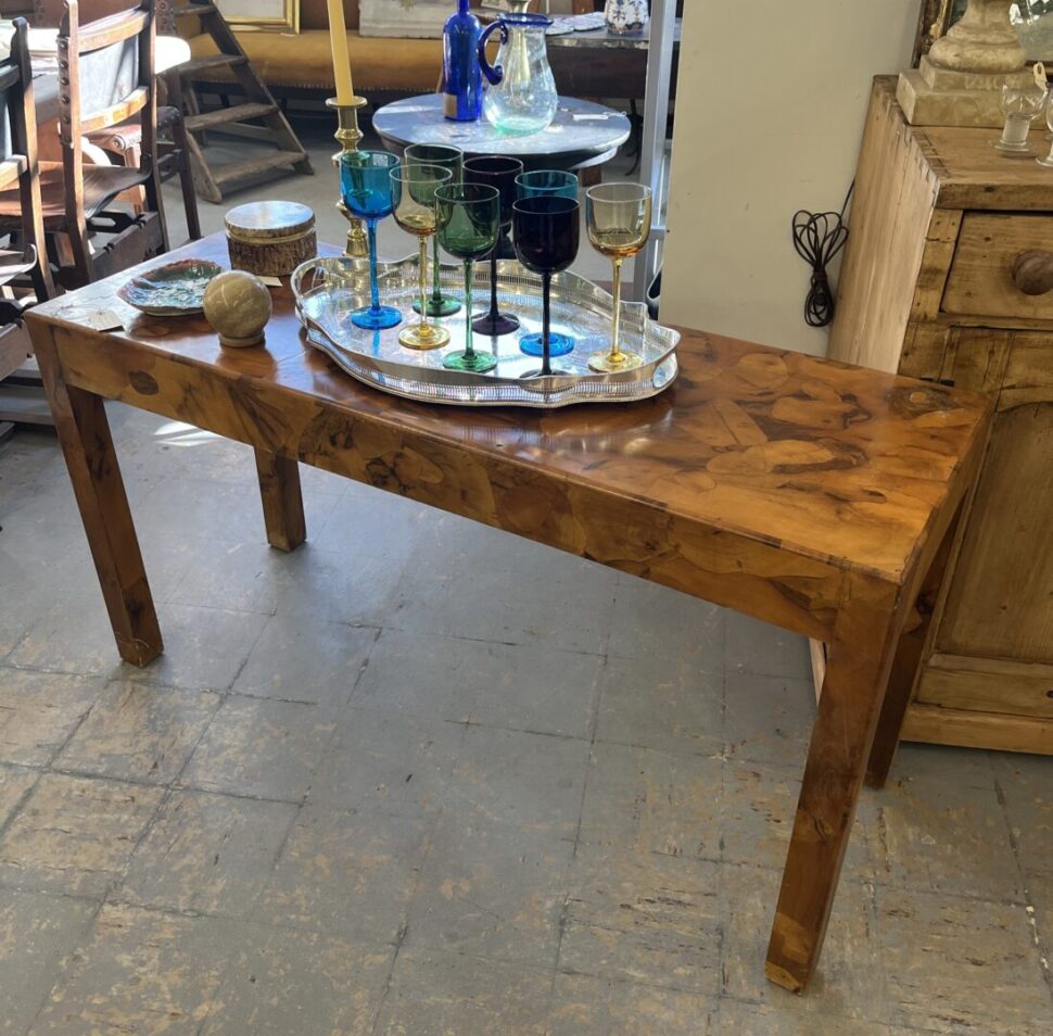 Italian Marquetry Console