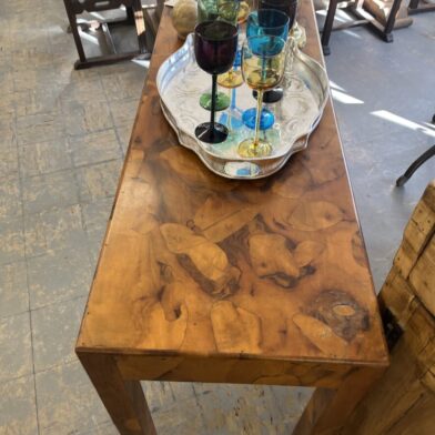 Italian Marquetry Console