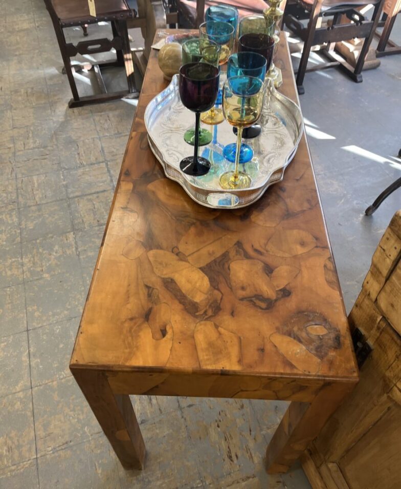 Italian Marquetry Console