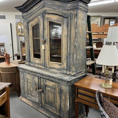 Painted Continental Cupboard