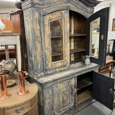 Painted Continental Cupboard