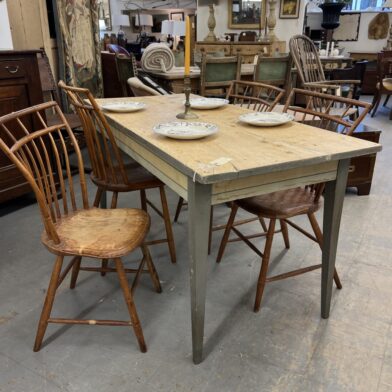 Petite Painted Farmhouse Table