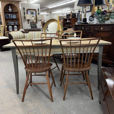 Petite Painted Farmhouse Table