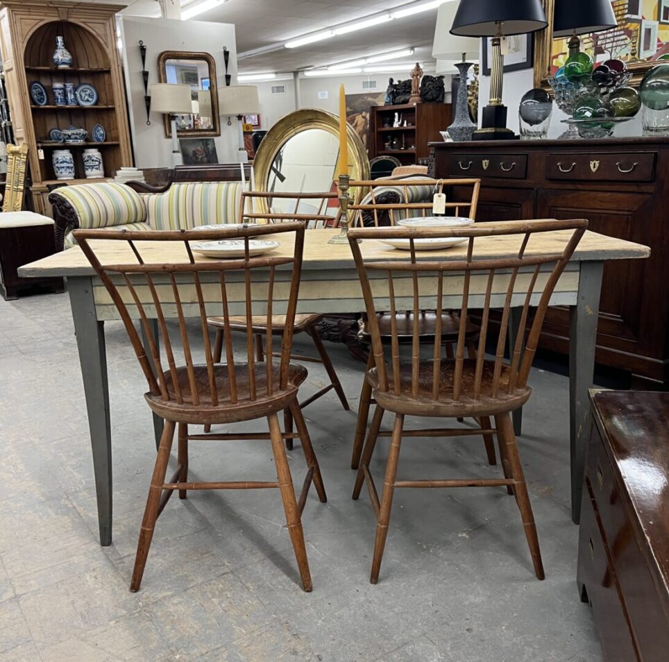 Petite Painted Farmhouse Table