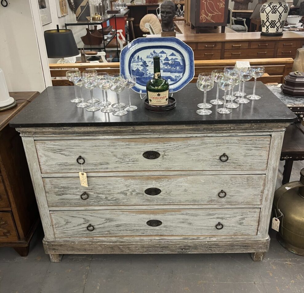 Marble Top Continental Commode