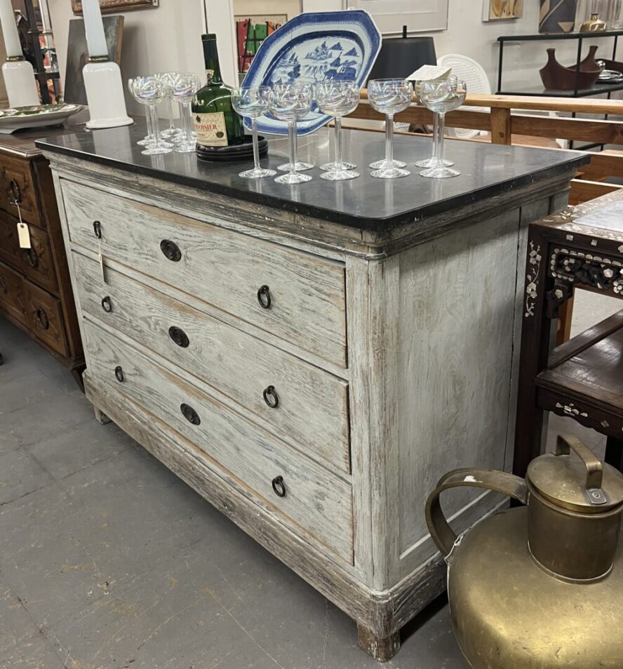 Marble Top Continental Commode