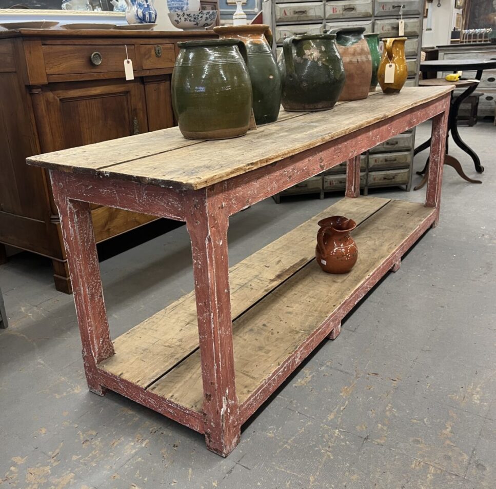 Painted Continental Console