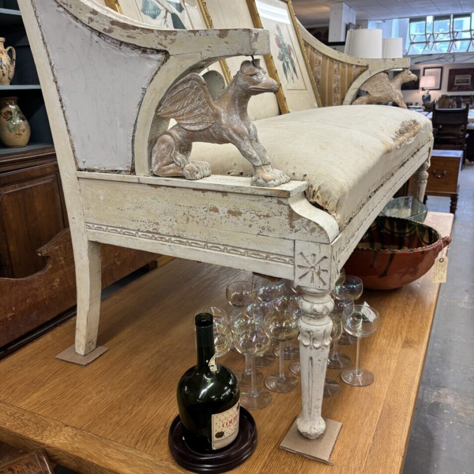 Swedish Neoclassical Settee