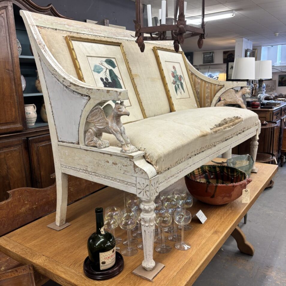 Swedish Neoclassical Settee