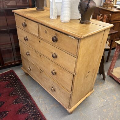 Large English Pine Chest