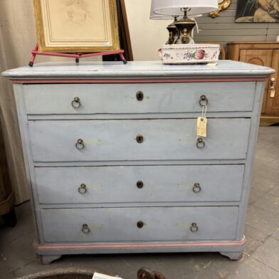 Blue Continental Chest