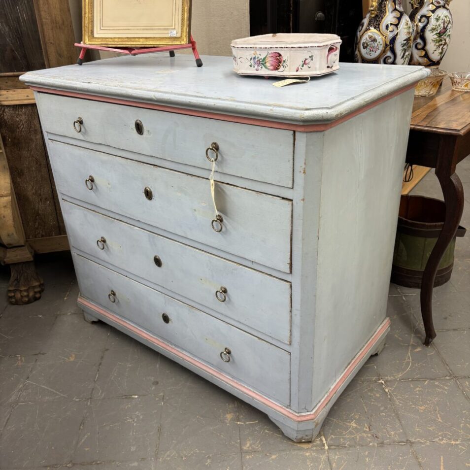 Blue Continental Chest