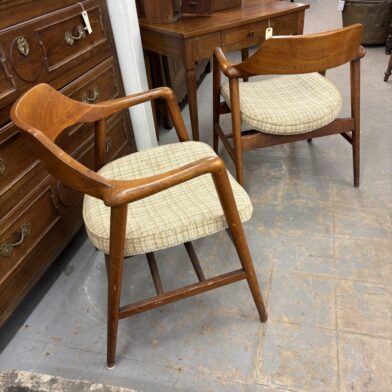 Pair Mod Arm Chairs