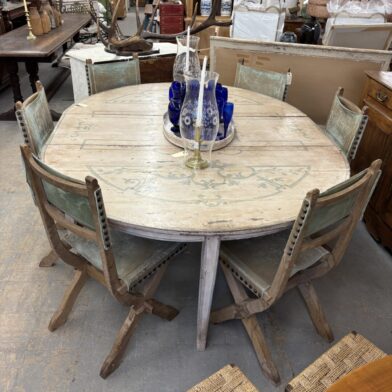 Painted Swedish Dining Table