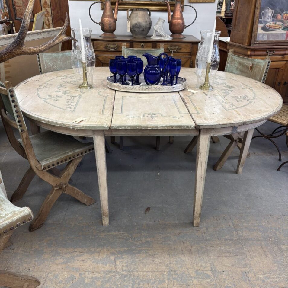 Painted Swedish Dining Table
