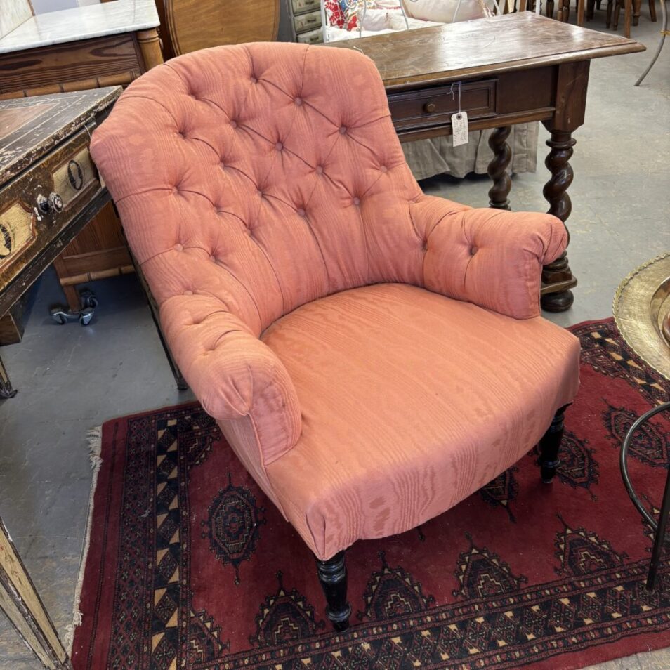 Tufted French Armchair