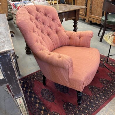 Tufted French Armchair
