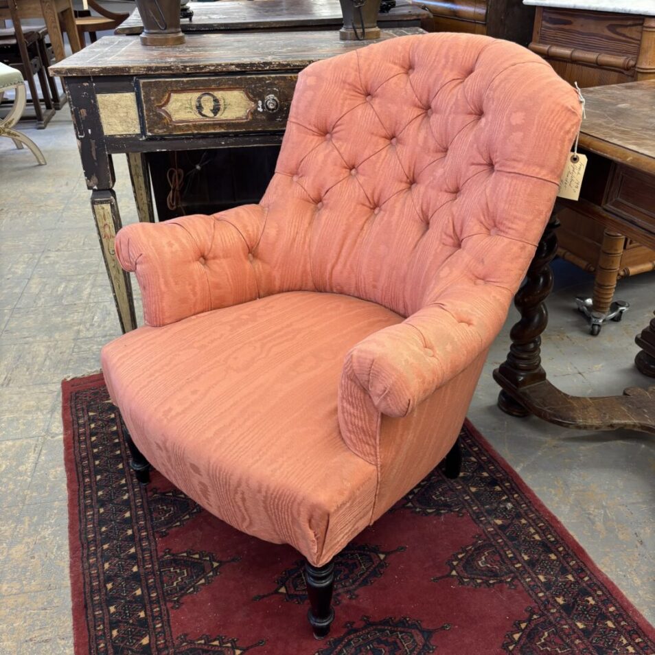 Tufted French Armchair