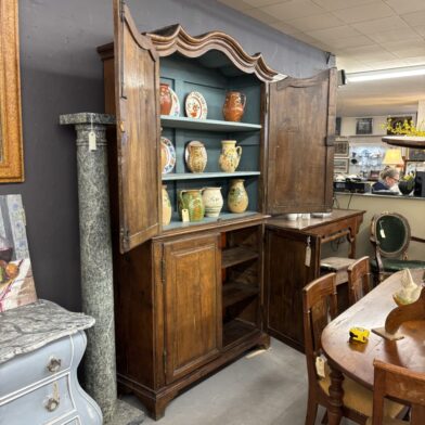 Tall French Oak Cupboard