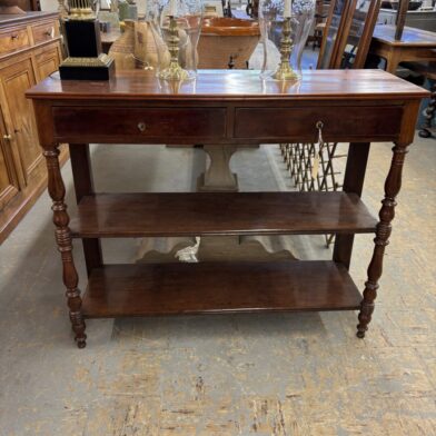 Mahogany Etagere