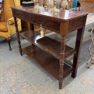 Mahogany Etagere