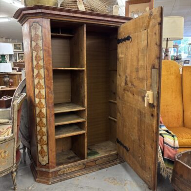 Painted Bavarian Armoire