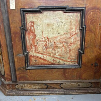 Painted Bavarian Armoire