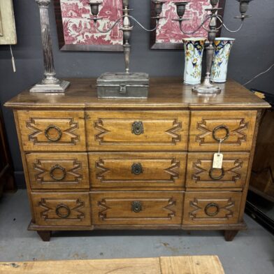 French Walnut Commode