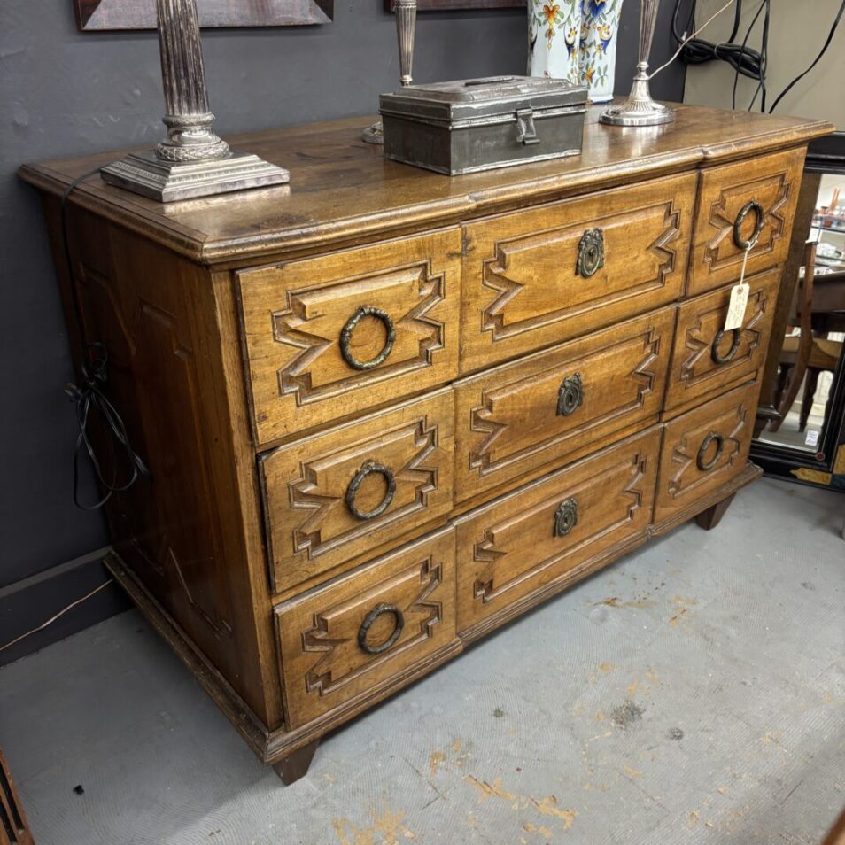 French Walnut Commode