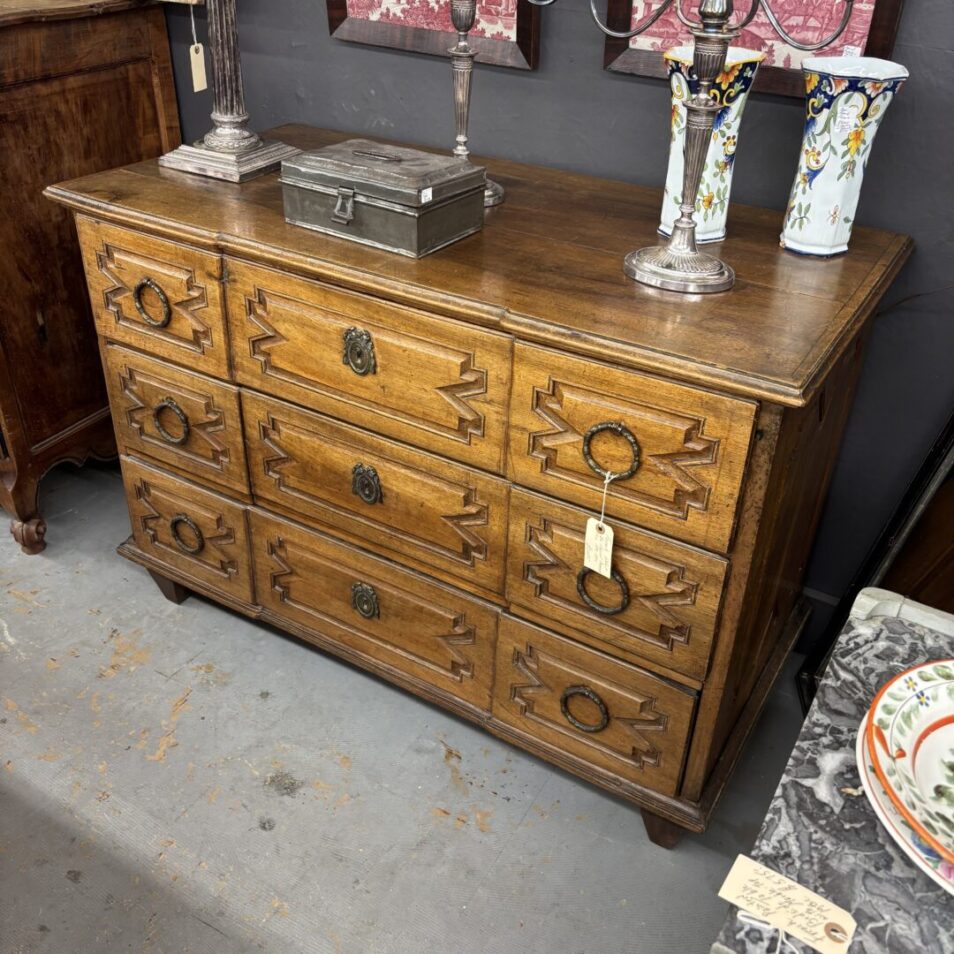 French Walnut Commode