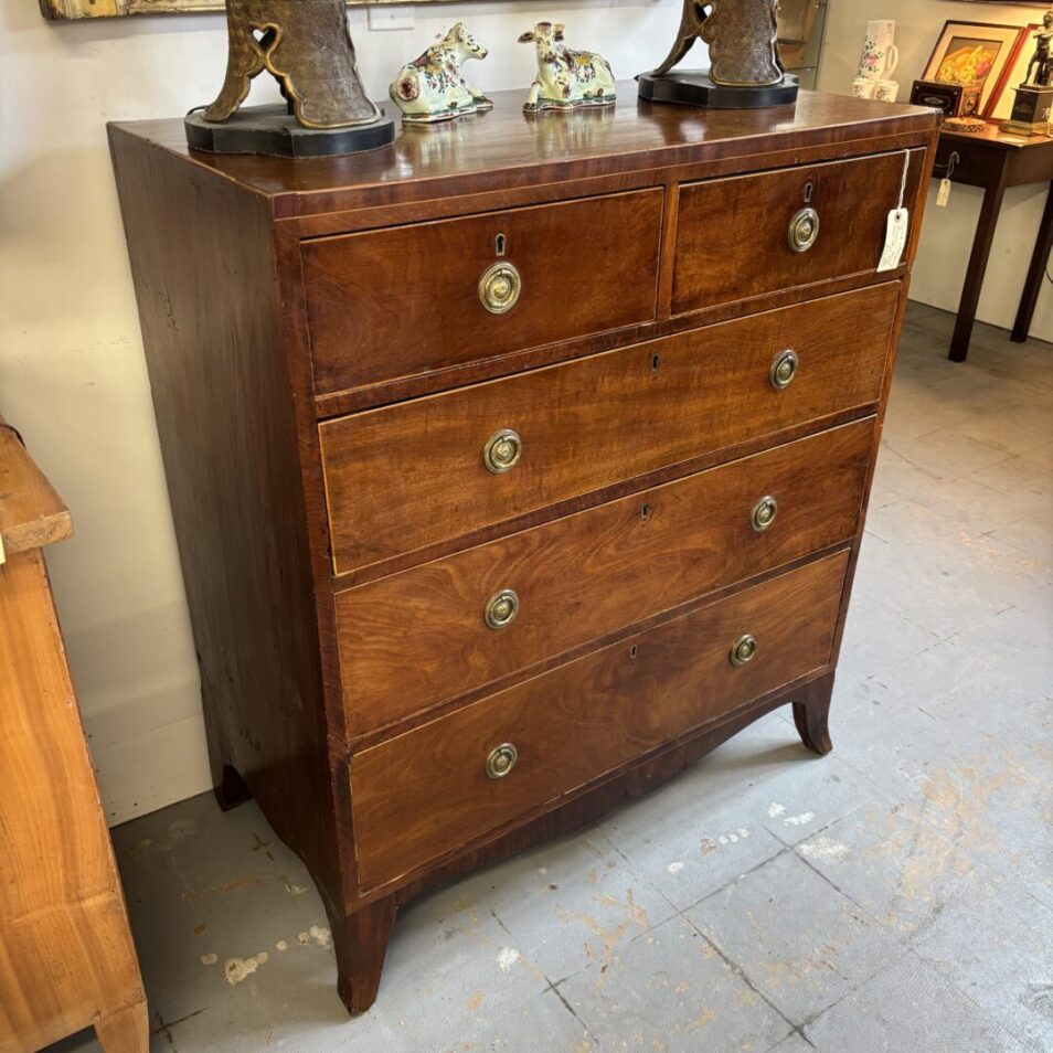 English Mahogany Chest