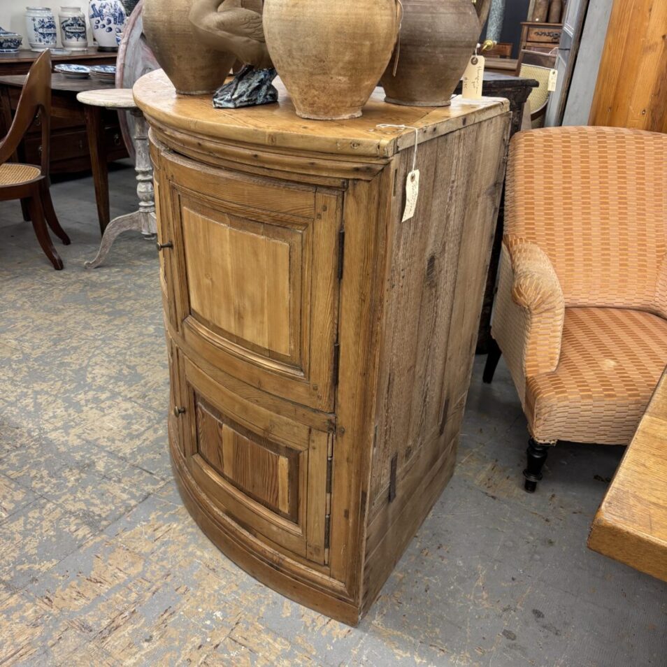 Pine Corner Cabinet