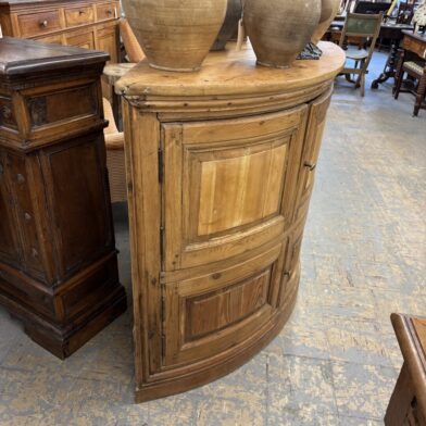 Pine Corner Cabinet