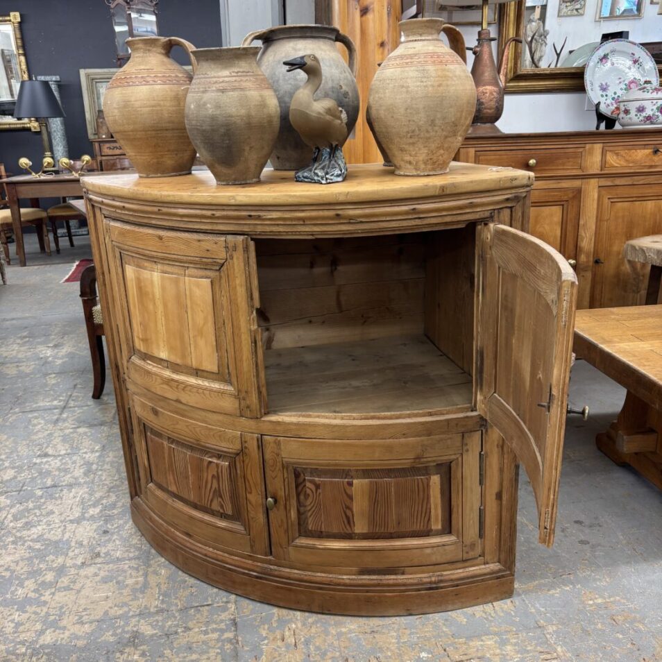 Pine Corner Cabinet