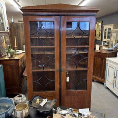 Glazed Biedermeier Bookcase