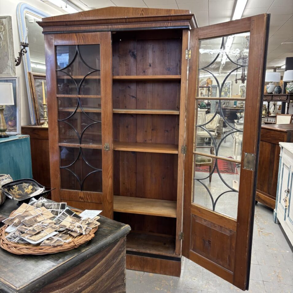 Glazed Biedermeier Bookcase